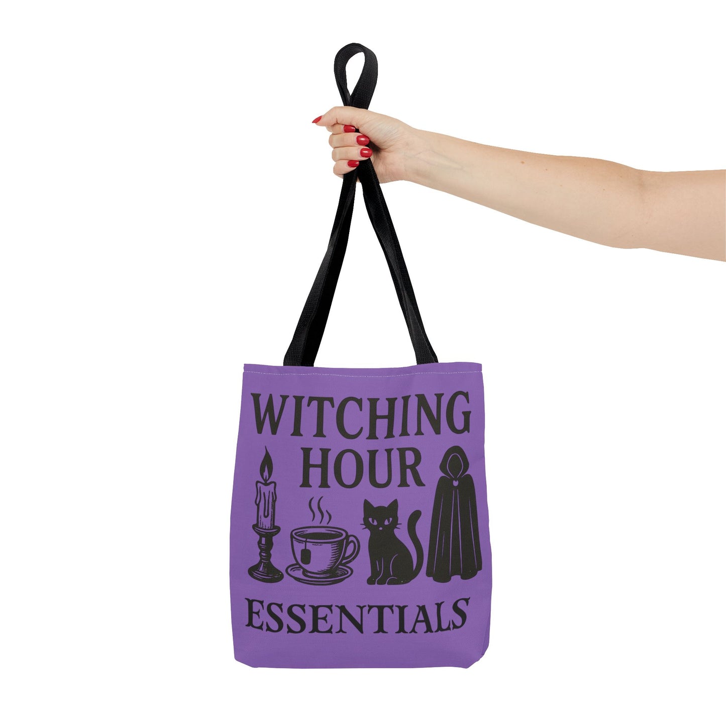Witching Hour Essentials Tote Bag - Perfect for Halloween and Everyday Use
