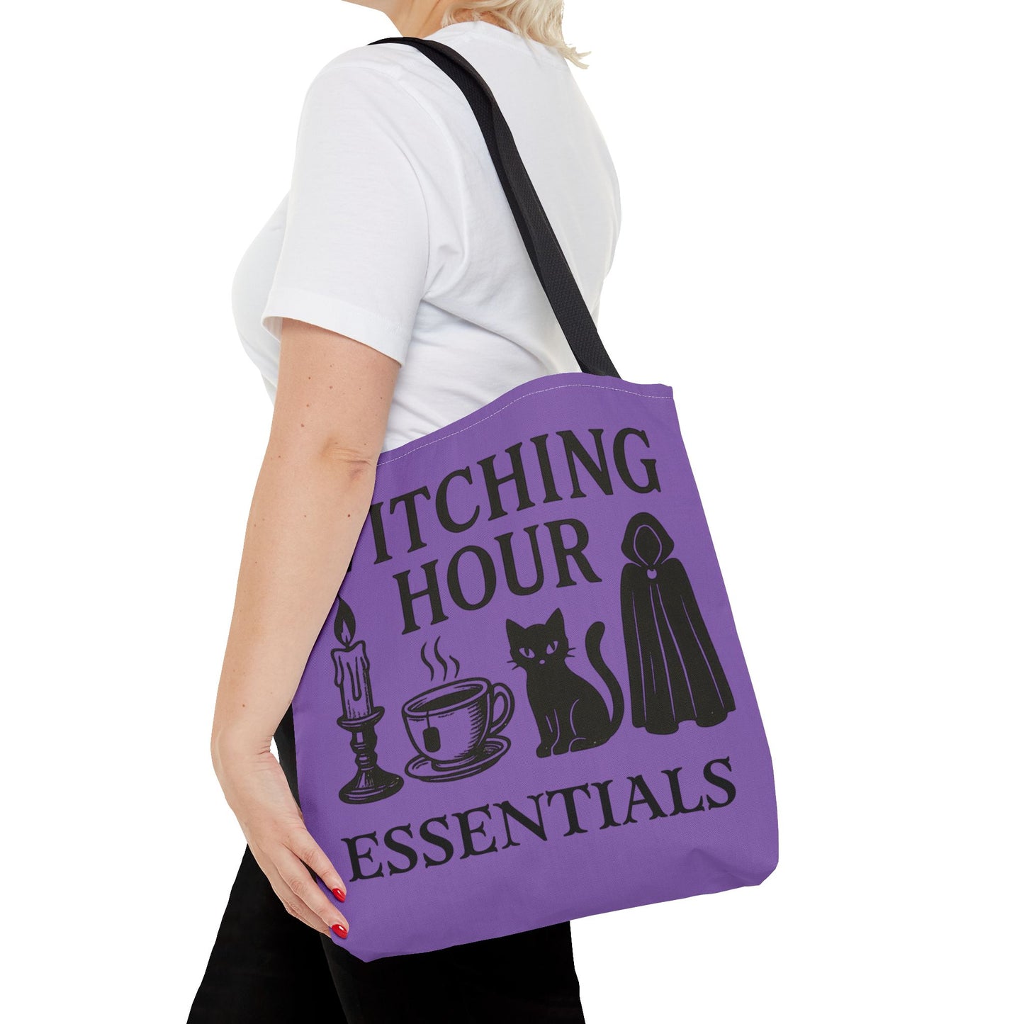 Witching Hour Essentials Tote Bag - Perfect for Halloween and Everyday Use