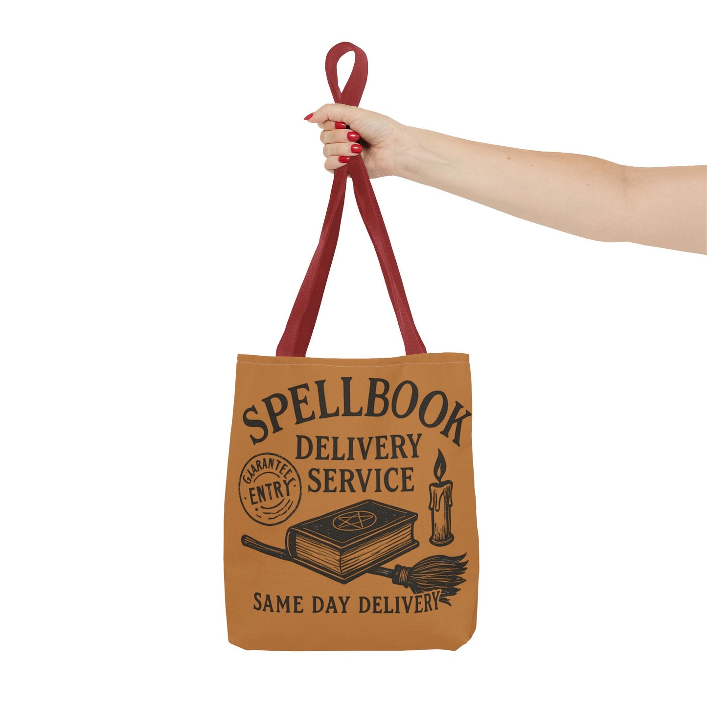 Mystical Spellbook Delivery Tote Bag - Perfect for Witches & Book Lovers