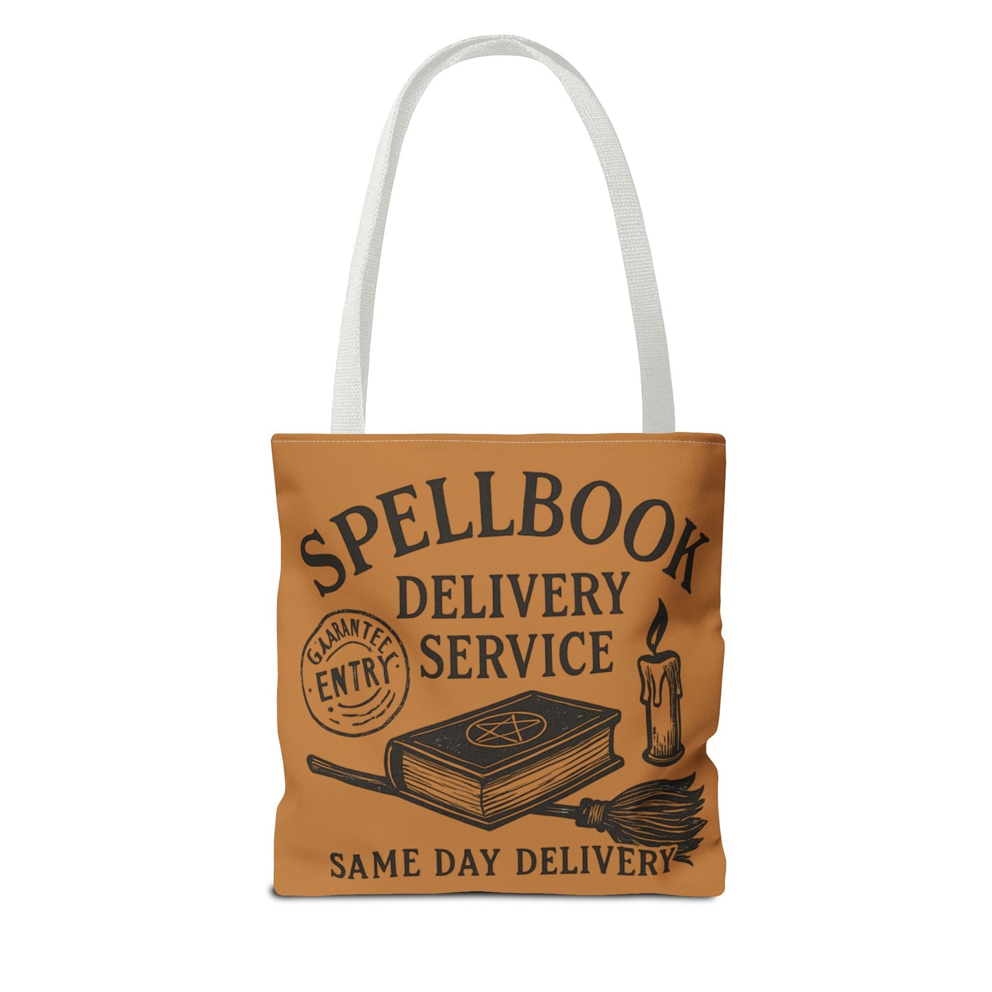 Mystical Spellbook Delivery Tote Bag - Perfect for Witches & Book Lovers