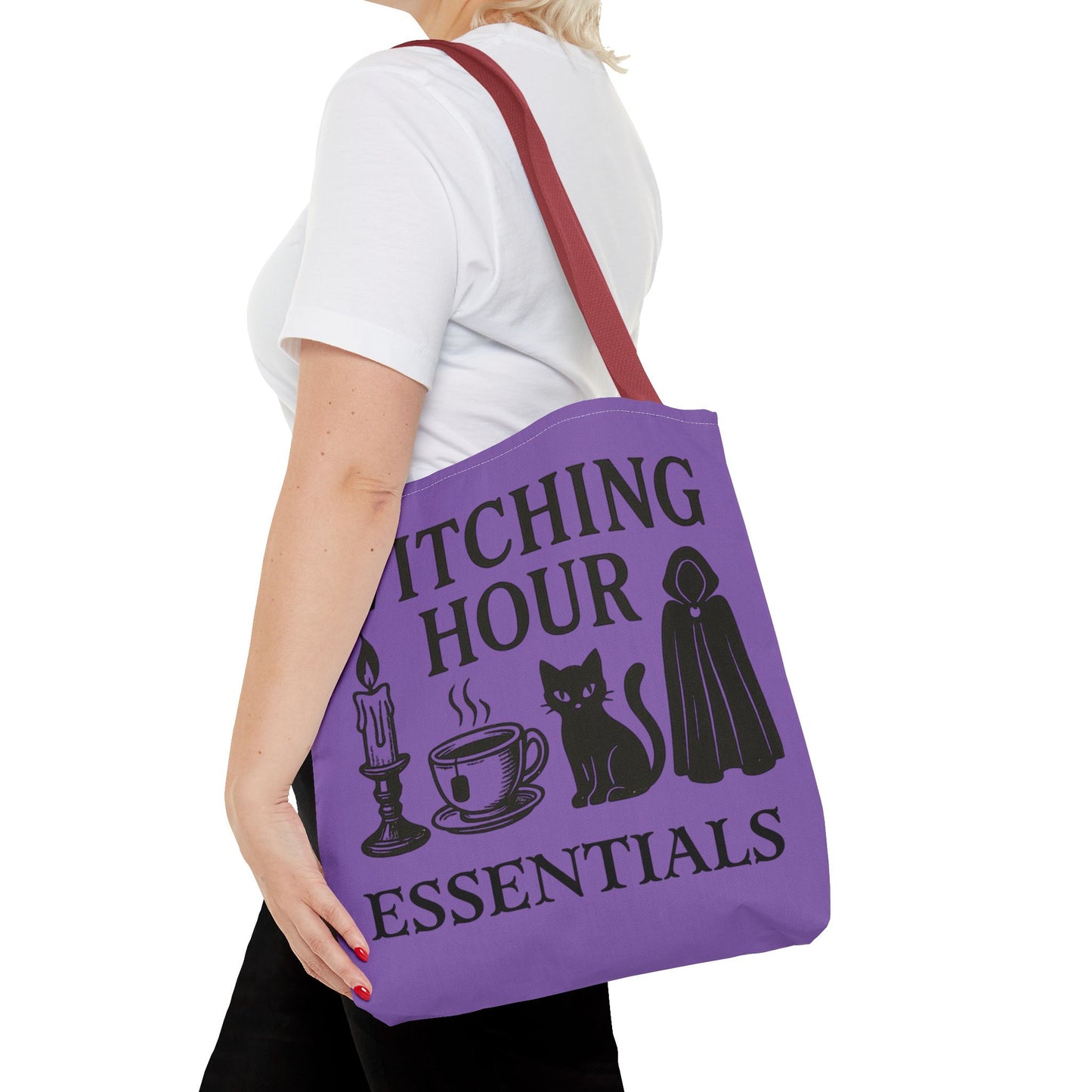 Witching Hour Essentials Tote Bag - Perfect for Halloween and Everyday Use