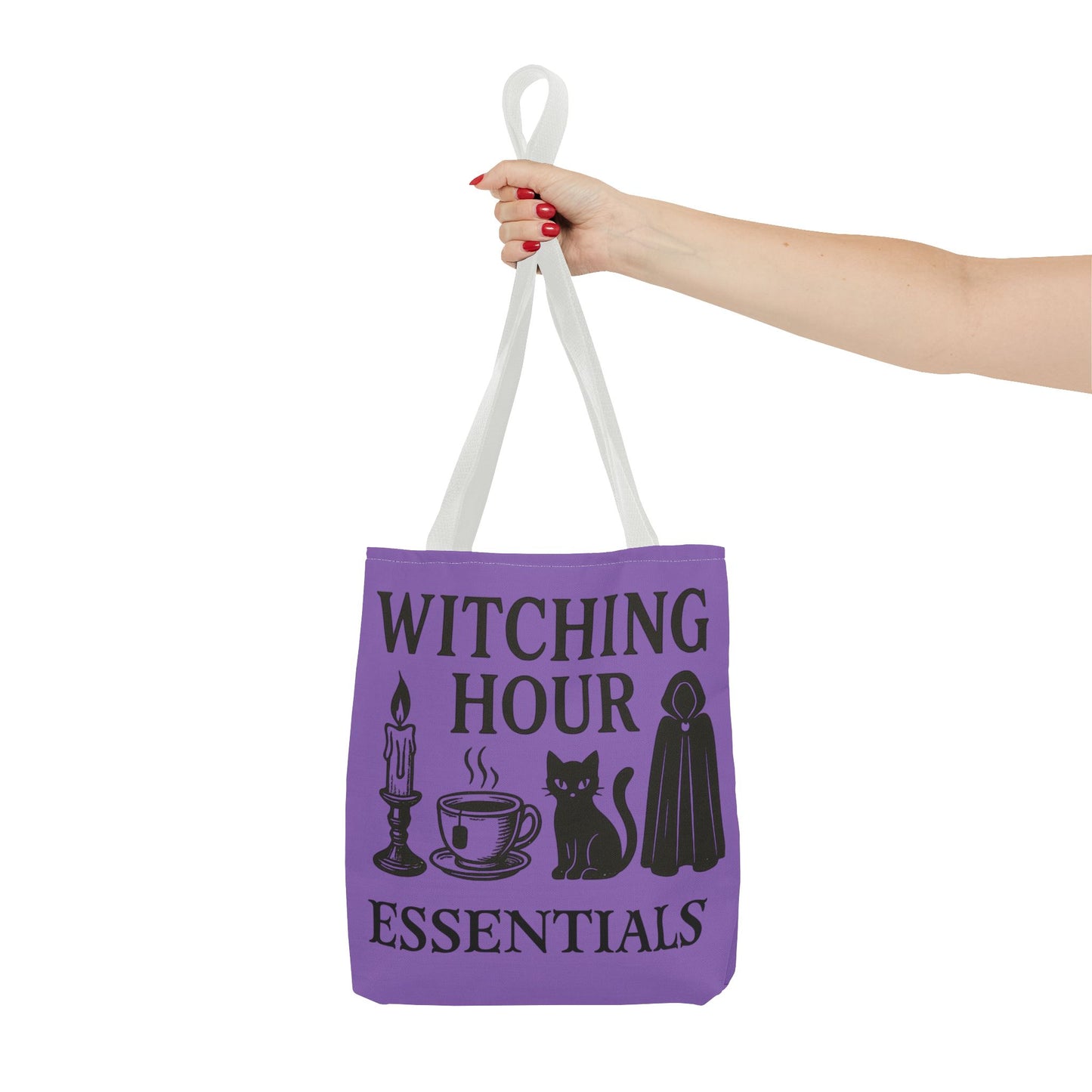 Witching Hour Essentials Tote Bag - Perfect for Halloween and Everyday Use