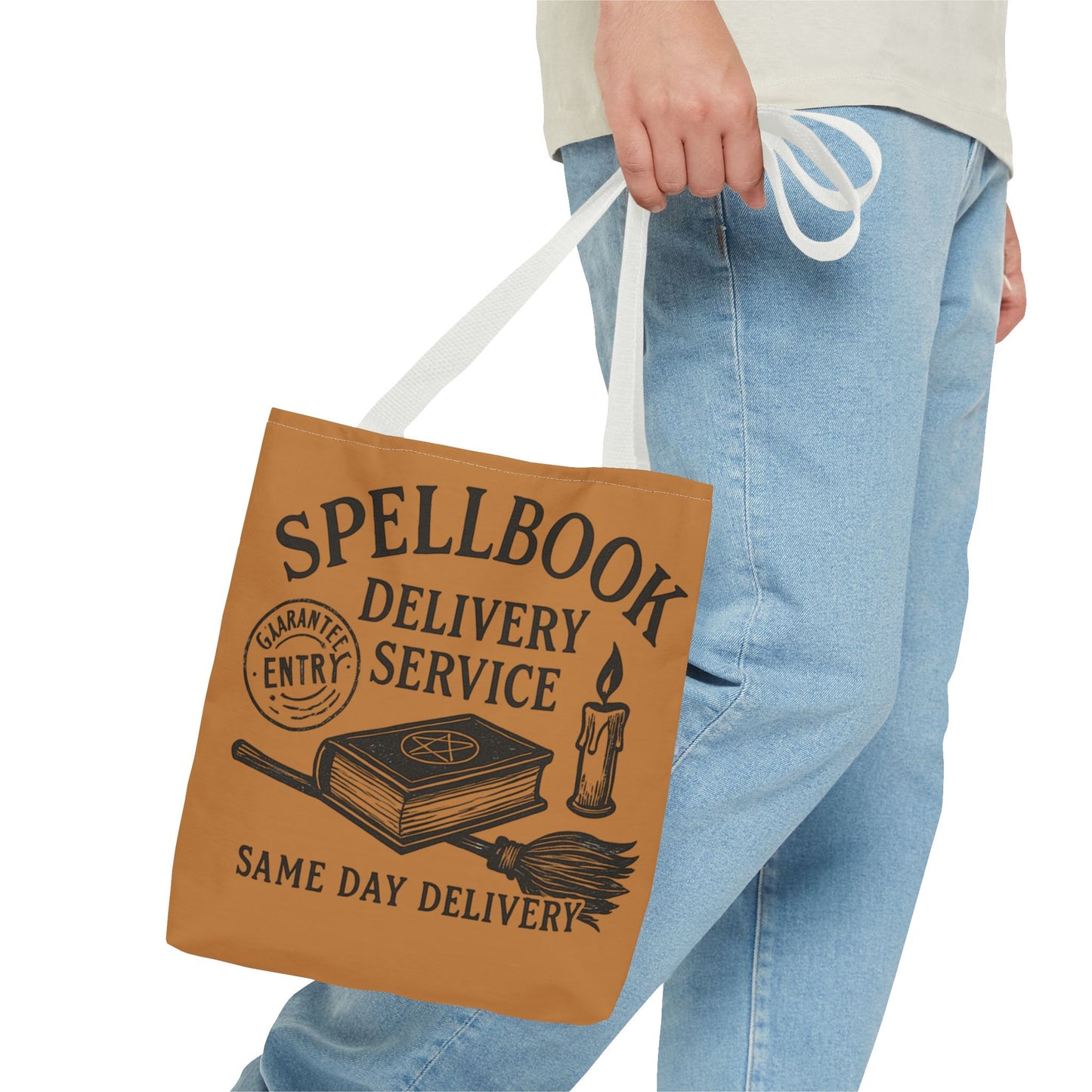 Mystical Spellbook Delivery Tote Bag - Perfect for Witches & Book Lovers