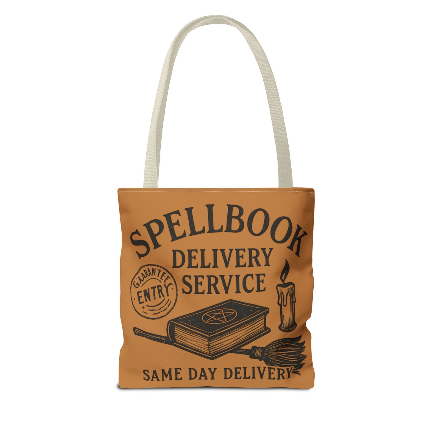 Mystical Spellbook Delivery Tote Bag - Perfect for Witches & Book Lovers