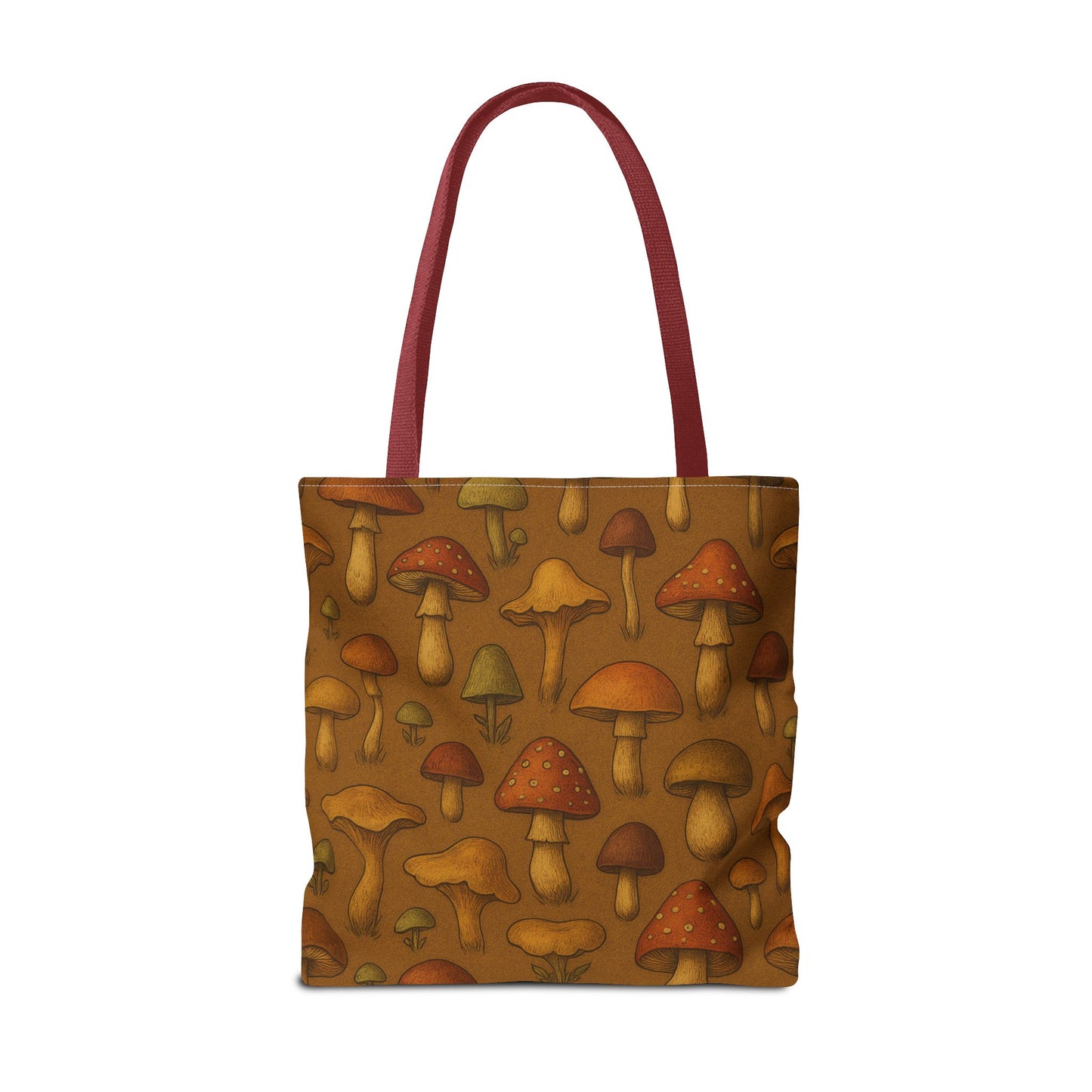 Whimsical Mushroom Tote Bag - Eco-Friendly Shopping & Everyday Use