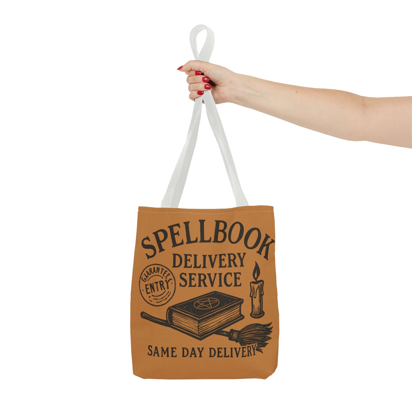 Mystical Spellbook Delivery Tote Bag - Perfect for Witches & Book Lovers
