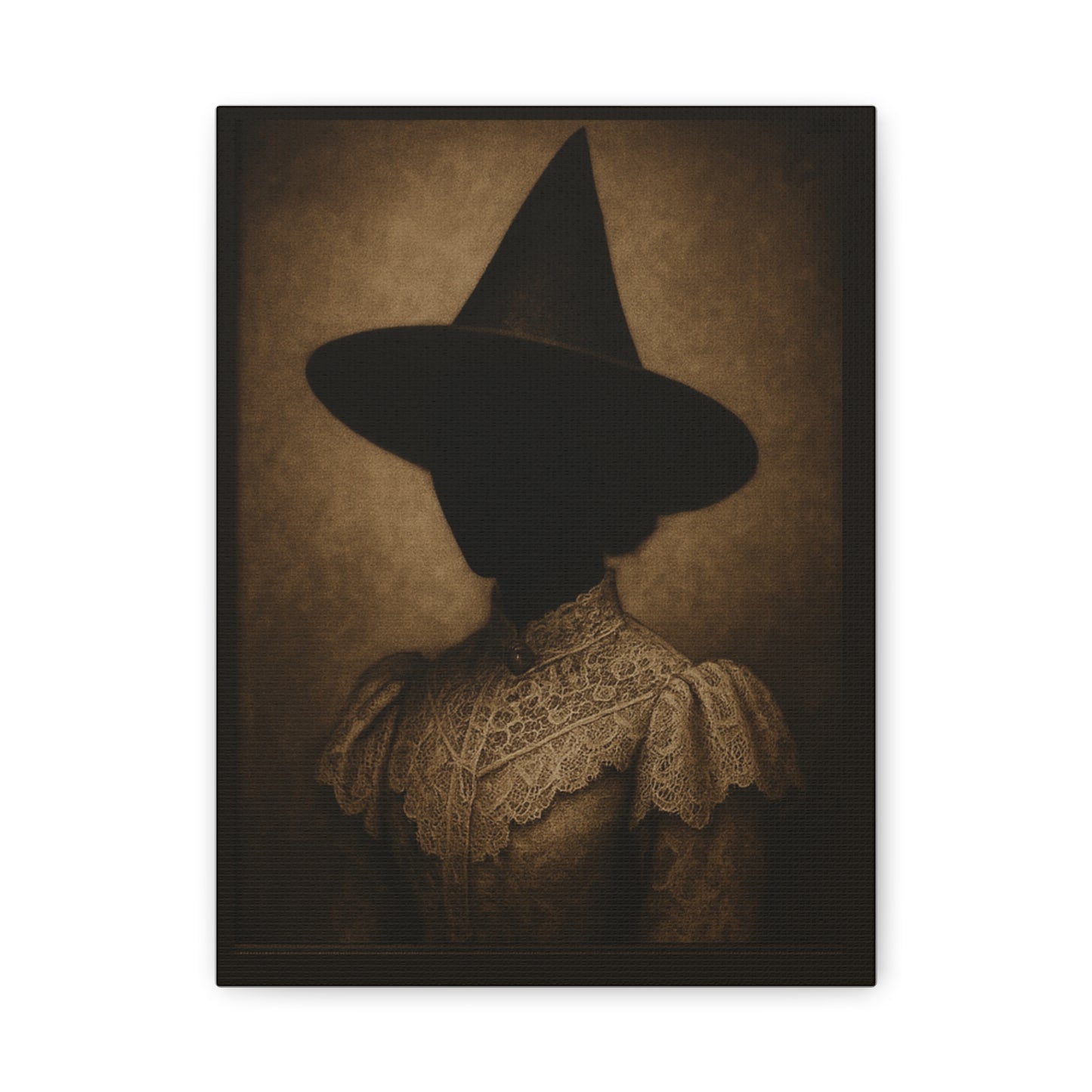 Mystical Witch Canvas Art - Elegant Stretched Wall Decor