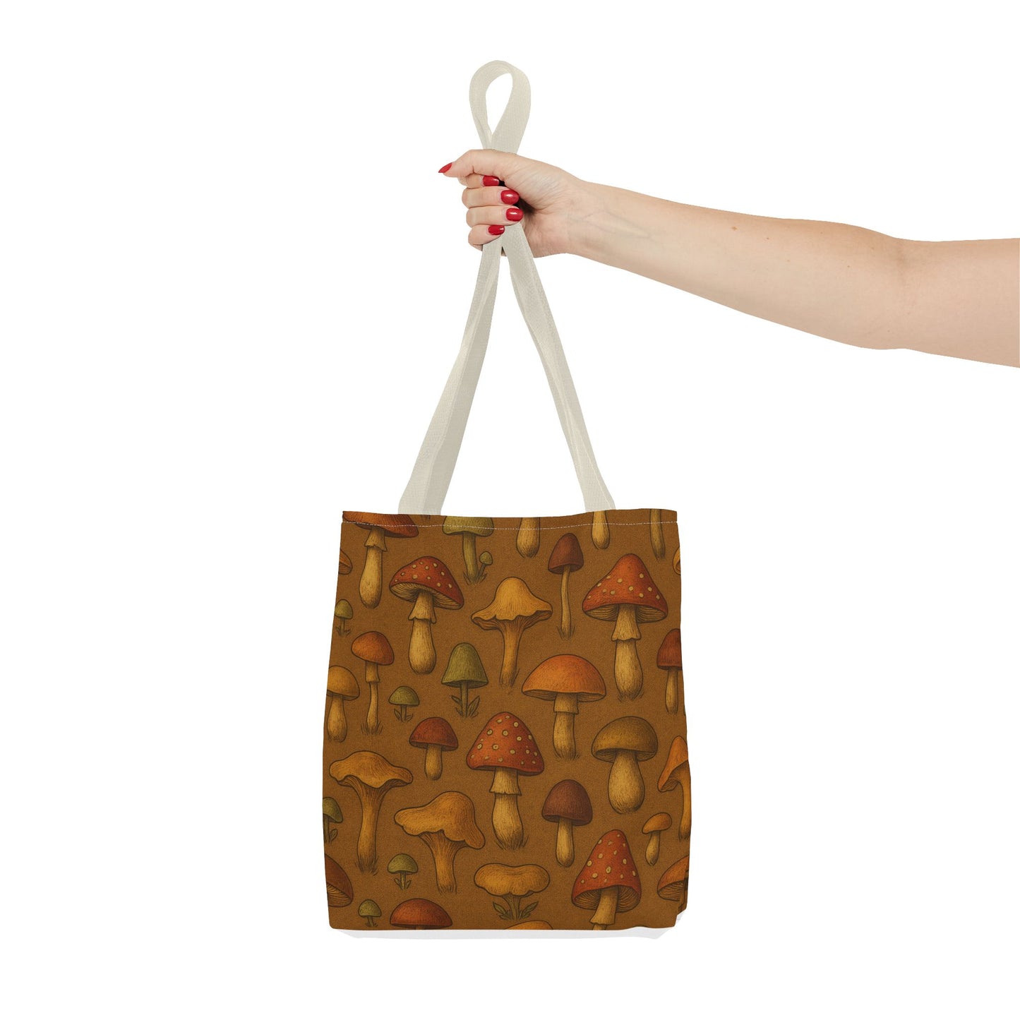 Whimsical Mushroom Tote Bag - Eco-Friendly Shopping & Everyday Use