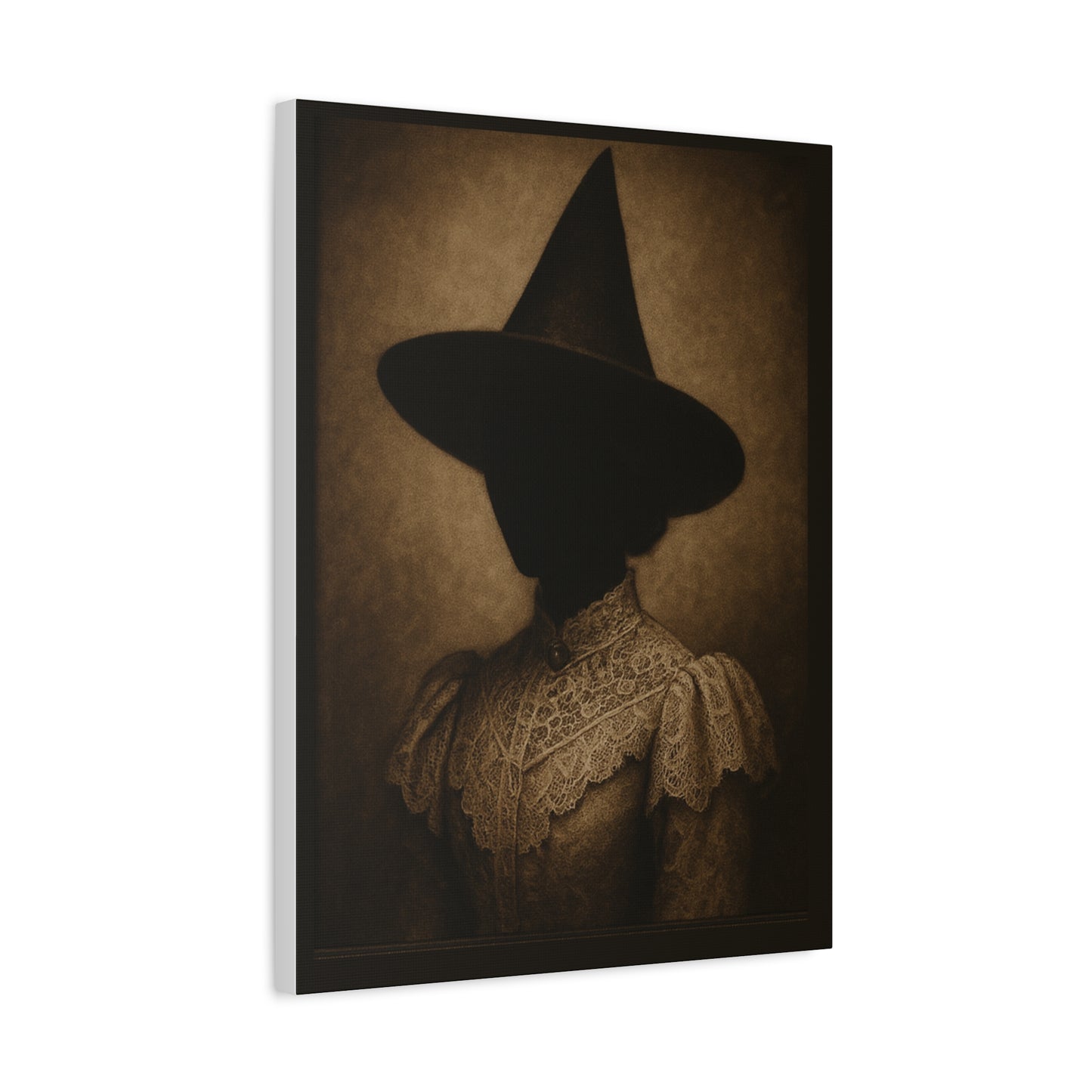 Mystical Witch Canvas Art - Elegant Stretched Wall Decor