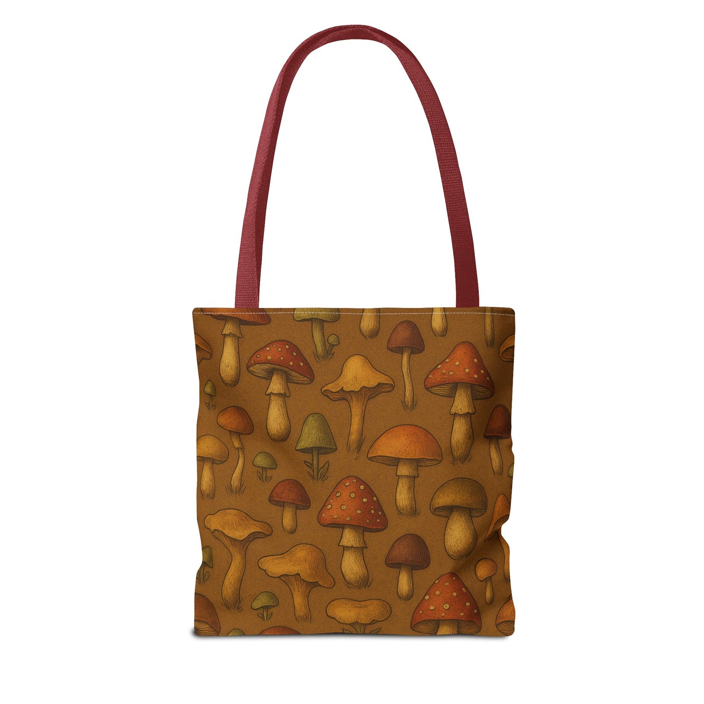Whimsical Mushroom Tote Bag - Eco-Friendly Shopping & Everyday Use