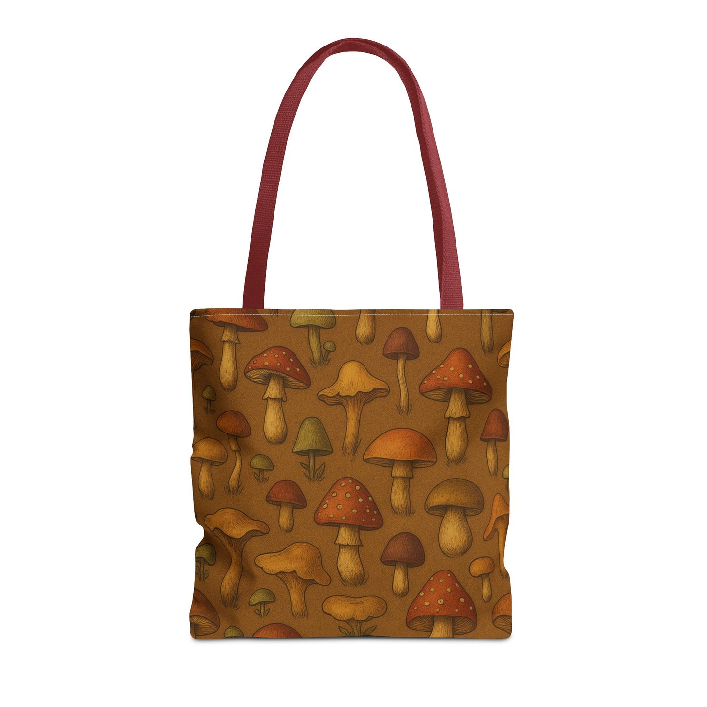 Whimsical Mushroom Tote Bag - Eco-Friendly Shopping & Everyday Use