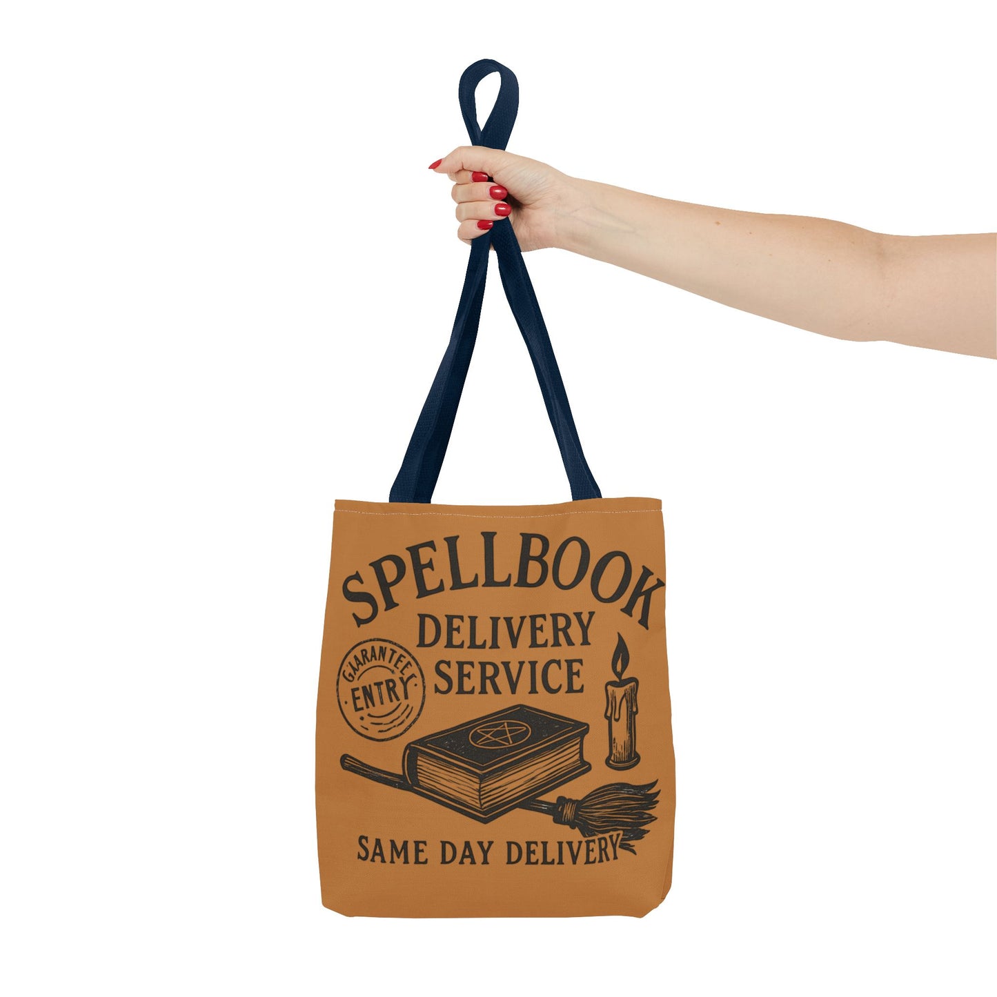 Mystical Spellbook Delivery Tote Bag - Perfect for Witches & Book Lovers