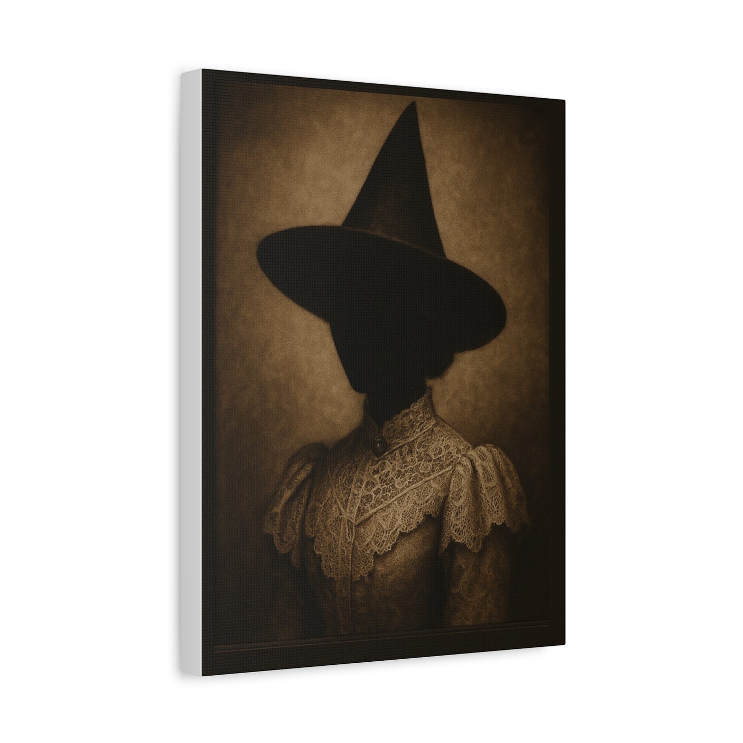 Mystical Witch Canvas Art - Elegant Stretched Wall Decor