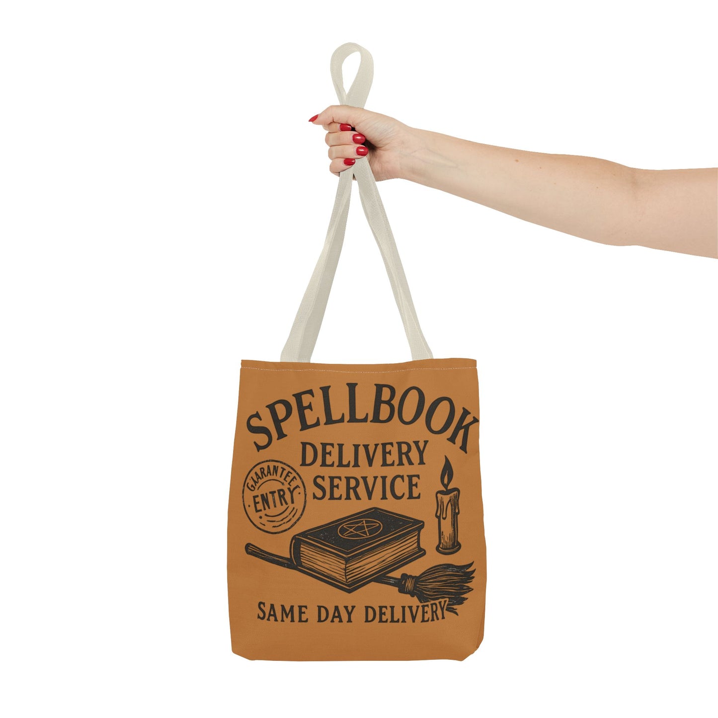 Mystical Spellbook Delivery Tote Bag - Perfect for Witches & Book Lovers