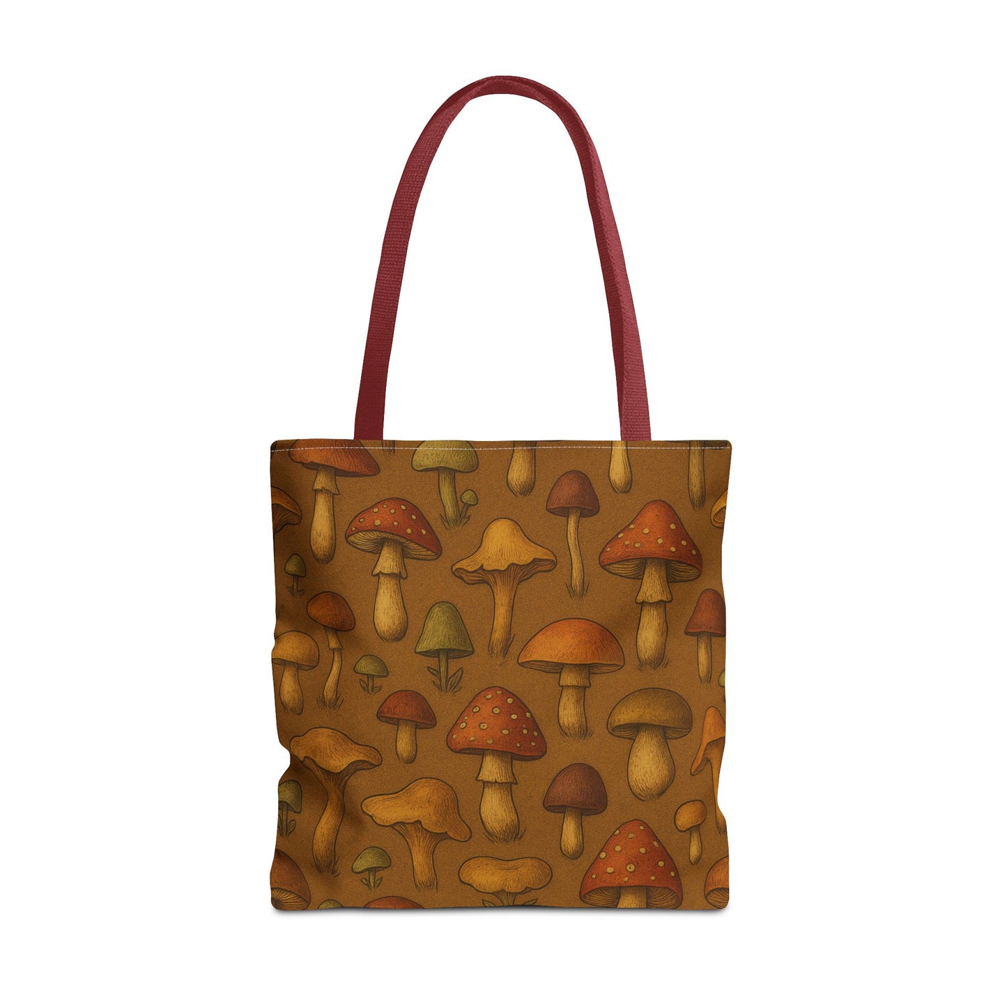 Whimsical Mushroom Tote Bag - Eco-Friendly Shopping & Everyday Use