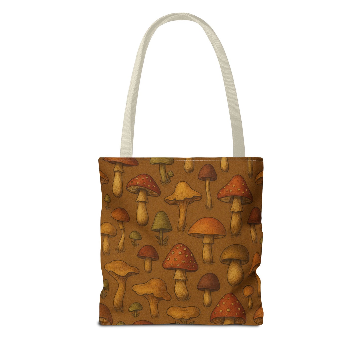 Whimsical Mushroom Tote Bag - Eco-Friendly Shopping & Everyday Use