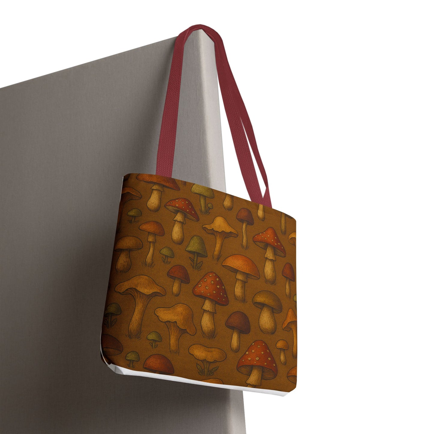 Whimsical Mushroom Tote Bag - Eco-Friendly Shopping & Everyday Use