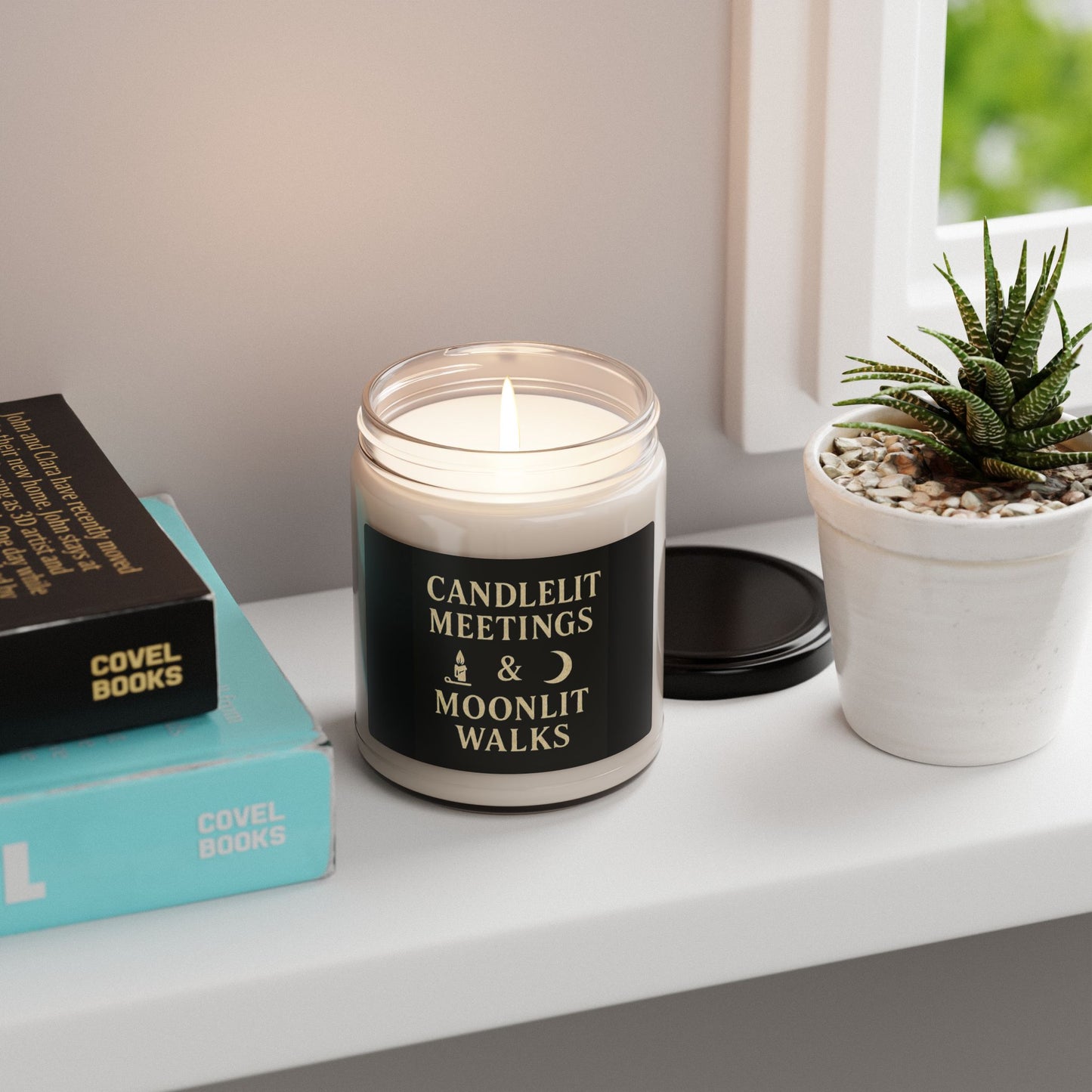 Candlelit Meetings & Moonlit Walks Scented Soy Candle - 9oz