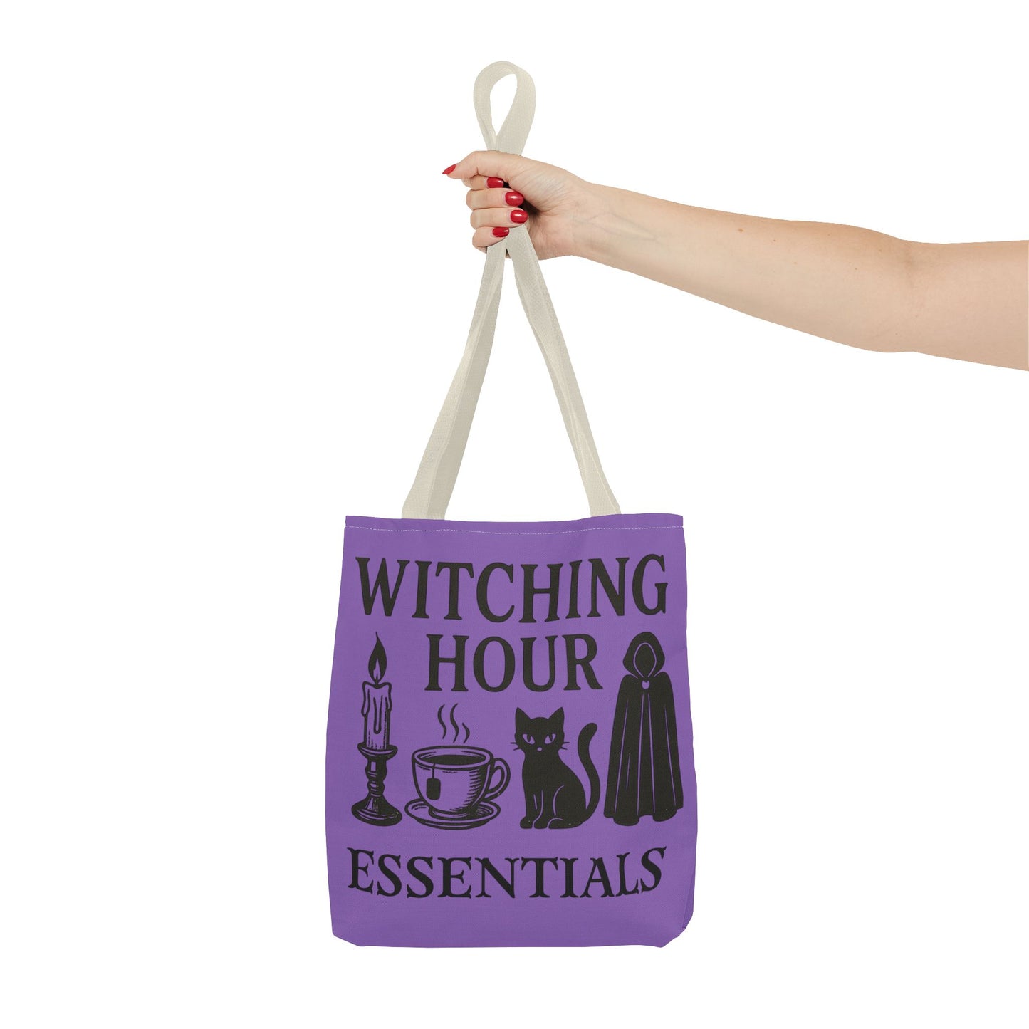 Witching Hour Essentials Tote Bag - Perfect for Halloween and Everyday Use
