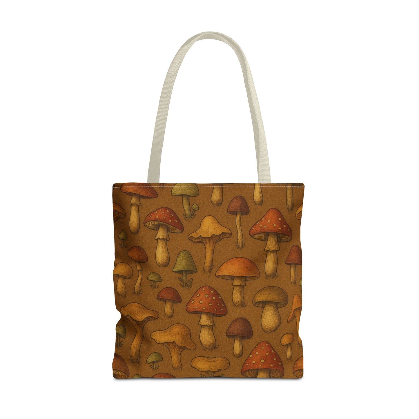 Whimsical Mushroom Tote Bag - Eco-Friendly Shopping & Everyday Use